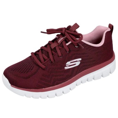 маратонки,мъжки,маратонки,дамски,маратонки,skechers,graceful,trainers,red,(garnet)