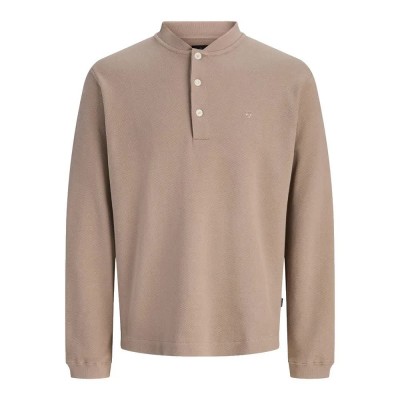 блуза,мъжки,пуловери,jack,&,jones,hugo,sweatshirt,beige,(brindle)