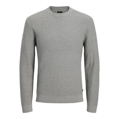 блуза,мъжки,пуловери,дамски,пуловери,jack,&,jones,stanley,sweater,grey,(charcoal,grey,twist,squared)