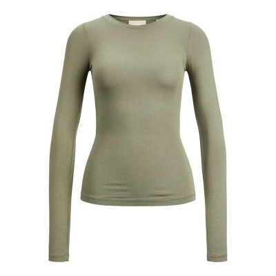 тениска,мъжки,тениски,дамски,тениски,jjxx,harmony,tight,dream,long,sleeve,t,shirt,green,(dusty,olive)