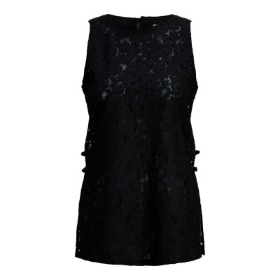 тениска,мъжки,тениски,дамски,тениски,jjxx,iris,lace,sleeveless,t,shirt,black,(black)