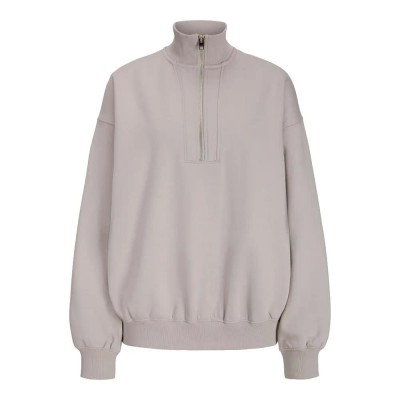 блуза,дамски,блузи,jjxx,isla,half,zip,sweatshirt,grey,(paloma)