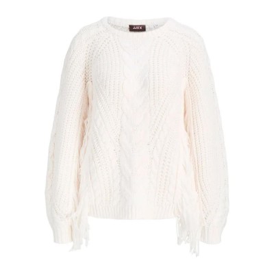 блуза,мъжки,пуловери,дамски,пуловери,jjxx,tasha,sweater,white,(cloud,dancer)