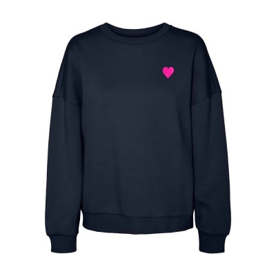 сако,дамски,блузи,vero,moda,bea,print,sweatshirt,blue,(navy,blazer,pink,heart)