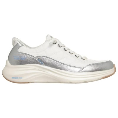 маратонки,мъжки,маратонки,дамски,маратонки,skechers,contour,foam,trainers,white,(white,silver)