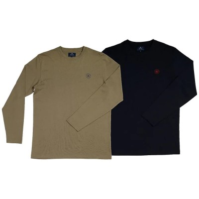 тениска,мъжки,тениски,дамски,тениски,the,time,of,bocha,ri1clogo,long,sleeve,t,shirt,2,units,multicolor,(green,navy)