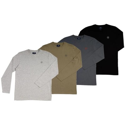 тениска,мъжки,тениски,дамски,тениски,the,time,of,bocha,ri1clogo,long,sleeve,t,shirt,4,units,multicolor,(grey,green,mineral,black)