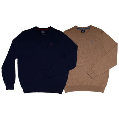 блуза,мъжки,пуловери,дамски,пуловери,the,time,of,bocha,ri1jcaja,sweater,2,units,brown,blue,(navy,camel)