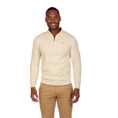 блуза,мъжки,пуловери,дамски,пуловери,the,time,of,bocha,ri1jcrema,half,zip,sweater,beige,(natural)
