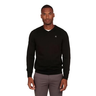 блуза,мъжки,пуловери,дамски,пуловери,the,time,of,bocha,ri1jpico,v,neck,sweater,black,(black)