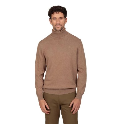 блуза,мъжки,пуловери,дамски,пуловери,the,time,of,bocha,ri1jvuelto,high,neck,sweater,brown,(camel)