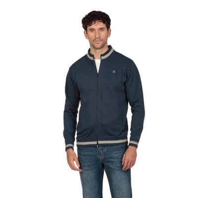 блуза,мъжки,пуловери,the,time,of,bocha,ri1s01,full,zip,sweatshirt,blue,(denim)