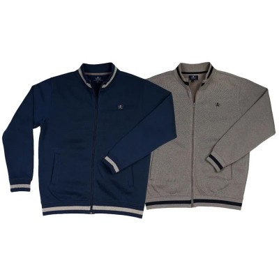 блуза,мъжки,пуловери,the,time,of,bocha,ri1s01,full,zip,sweatshirt,2,units,multicolor,(denim,grey)