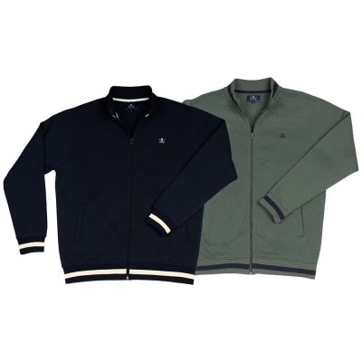 блуза,мъжки,пуловери,the,time,of,bocha,ri1s01,full,zip,sweatshirt,2,units,multicolor,(navy,green)