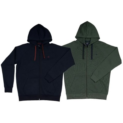 блуза,мъжки,пуловери,the,time,of,bocha,ri1szip,full,zip,sweatshirt,2,units,multicolor,(navy,green)