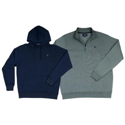блуза,мъжки,пуловери,the,time,of,bocha,ri1scangu,ri1s02,full,zip,sweatshirt,blue,(denim,blue,surf)