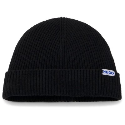шапка,всички,шапки,hugo,xiav,1,10283234,blue,beanie,black,(black)