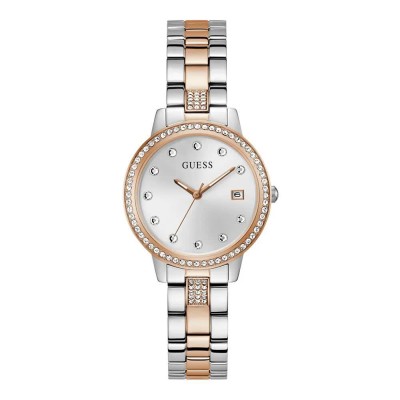 часовник,часовници,guess,gw0725l2,34,mm,3,atm,quartz,analogical,woman,watch,golden,(silver,silver,mineral)