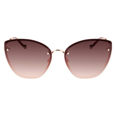 слънчеви,очила,слънчеви,очила,liu·jo,lj148s,714,63x15x140,woman,sunglasses,brown,(gold)