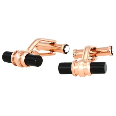бижутерия,montblanc,mb113395,cufflinks,gold,black