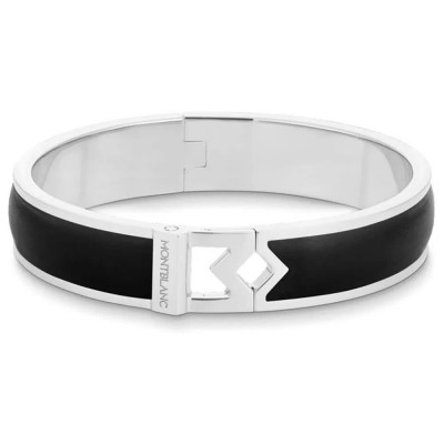 бижутерия,montblanc,mb131002,bracelet,silver,black