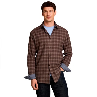 тениска,мъжки,тениски,дамски,тениски,tom,tailor,1052338,long,sleeve,t,shirt,brown,(dark,brown,grindle,check)