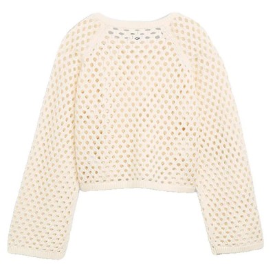 блуза,детски,блузи,tom,tailor,1052832,sweatshirt,beige,(gardenia,white)