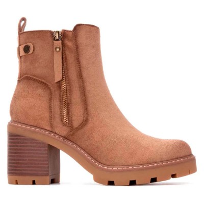 дамски,боти,мъжки,боти,refresh,173031,heel,booties,brown,(beige)