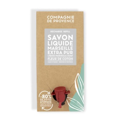 хигиена,тяло,compagnie,de,provence,marseille,cotton,flower,refill,cdpsl03lco,shower,gel,brown,(white,black)