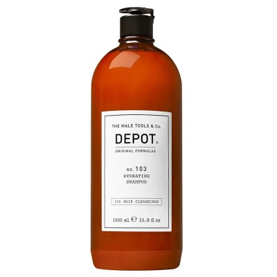 хигиена,коса,depot,the,male,tools,no,103,hydrating,shampoo,1000,ml,clear,(brown,amber)