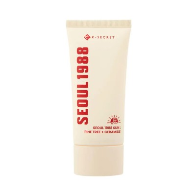 козметика,за,защита,от,слънце,ksecret,seoul,1988,pine,tree,+,ceramide,spf,50+,sunscreen,50,ml,beige,(green,white)