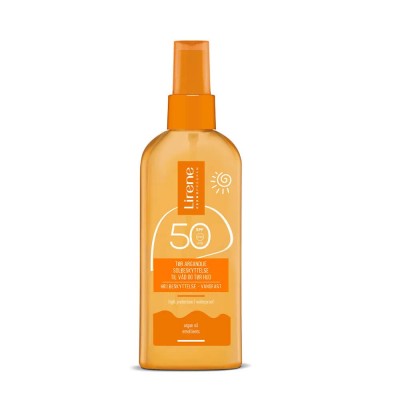 козметика,за,защита,от,слънце,lirene,dry,argan,spf,50,sunscreen,golden,(yellow,orange)