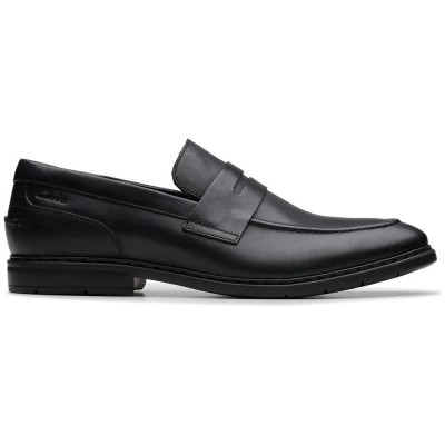 мъжки,обувки,дамски,обувки,clarks,shoes,banbury,loafers,black,(black,leather)