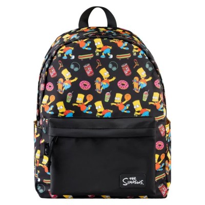 раница,раници,grupo,erik,los,simpson,mochila,bart,backpack,black,(blue,red)