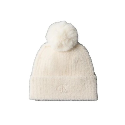 шапка,всички,шапки,calvin,klein,fuzzy,beanie,white,(light,hay)