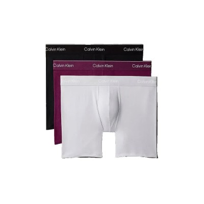 боксерки,мъжко,бельо,calvin,klein,lv00nb4394,boxers,3,units,multicolor,(black,harbor,mist,dark,purple,dtm)