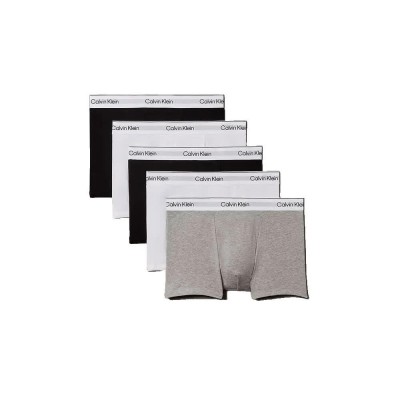 боксерки,мъжко,бельо,calvin,klein,lv00nb4437,trunk,boxers,5,units,multicolor,(black,white,black,white,grey,heather)