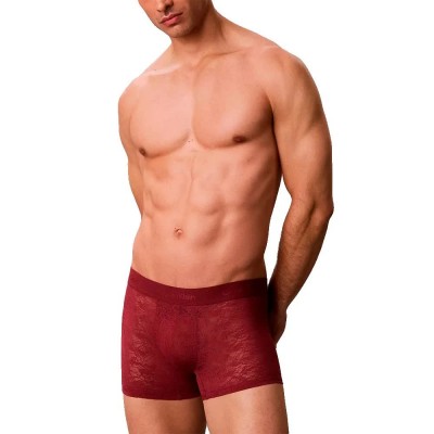 боксерки,мъжко,бельо,calvin,klein,lv00nb4633,low,rise,trunk,boxers,red,(established,red)