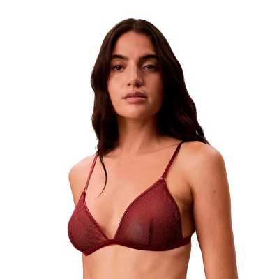 дамско,бельо,дамски,бикини,и,танкини,calvin,klein,lv00qf8953,triangle,bra,red,(established,red)