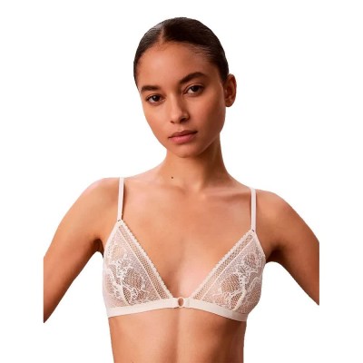 дамско,бельо,дамски,бикини,и,танкини,calvin,klein,lv00qf8956,triangle,bra,white,(ivory)