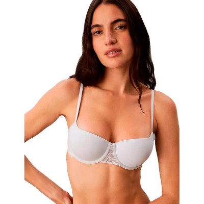 дамско,бельо,дамски,бикини,и,танкини,calvin,klein,lv00qf8958,push,up,balconette,bra,white,(plein,air)