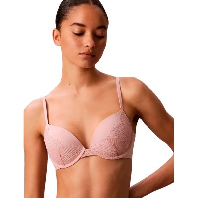 сутиен,дамско,бельо,дамски,бикини,и,танкини,calvin,klein,lv00qf8965,push,up,bra,pink,(subdued)