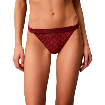 дамско,бельо,дамски,бикини,и,танкини,calvin,klein,lv00qf9091,high,leg,thong,red,(established,red)
