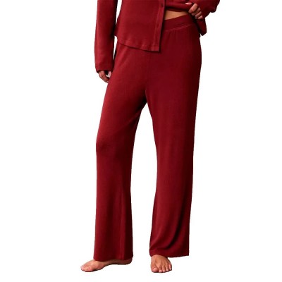 пижама,дамски,пижами,calvin,klein,lv00qs7582,long,sleeve,pyjama,red,(established,red)
