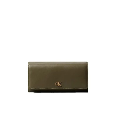 портфейли,и,портмонета,calvin,klein,lv04f1224g,woman,wallet,green,(olive,night)