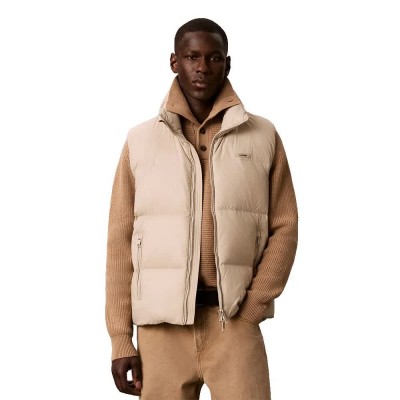 елек,мъжки,жилетки,calvin,klein,lv04lh504g,vest,beige,(plaza,taupe)