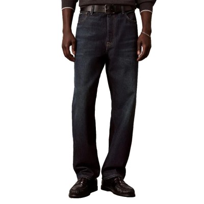 дънки,мъжки,панталони,дамски,панталони,calvin,klein,lv04rh739g,90s,tapered,fit,jeans,blue,(riptide)