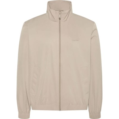 яке,мъжки,якета,дамски,якета,и,палта,calvin,klein,stand,collar,windbreaker,jacket,beige,(vintage,khaki)