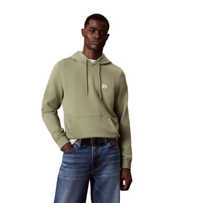 суичър,мъжки,пуловери,calvin,klein,jeans,350terry,hoodie,green,(oil,green)