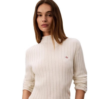 блуза,мъжки,пуловери,дамски,пуловери,calvin,klein,jeans,lv047h304g,high,neck,sweater,beige,(tofu)